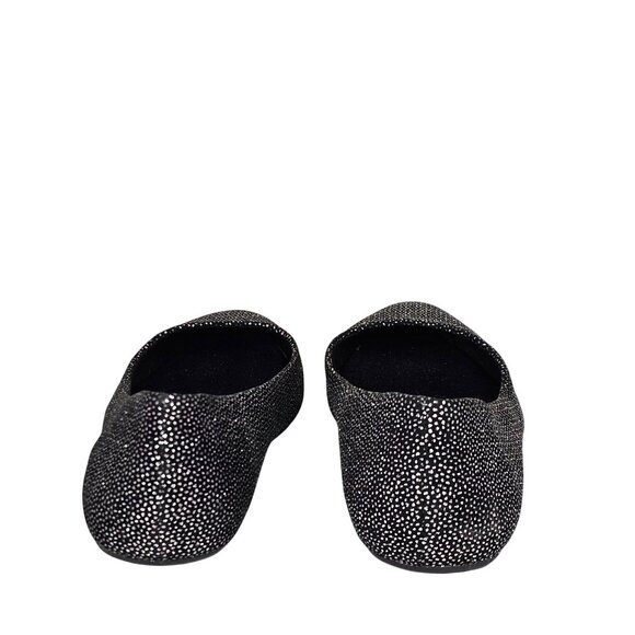 Business Casual Office Workwear Sparkle Shiny Metallic Slip On Flats 8.5M/39 - Picture 10 of 16